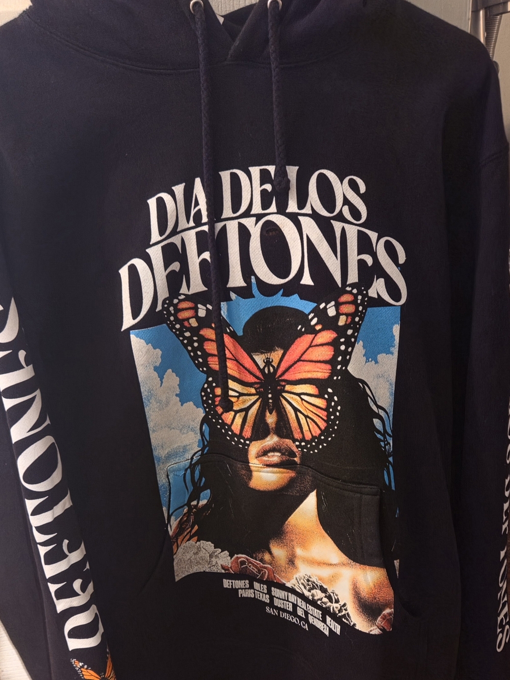 NWOT Official Deftones Hoodie - Dia De Los Deftones 2024 Festival Merch S